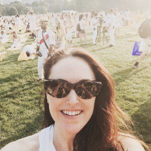 Just me and thousands of my fellow New Yorkers doing yoga in the park